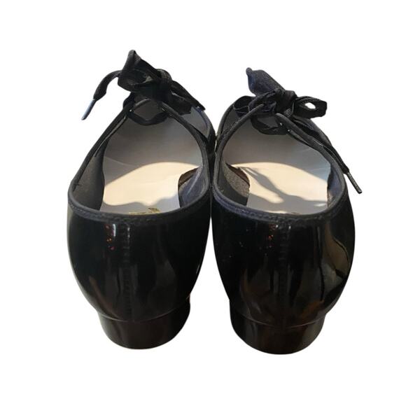 Award Citation Womens Tap Dancing Shoes Womens 10M Black Ribbon Tie Heel & Taps - Picture 6 of 9
